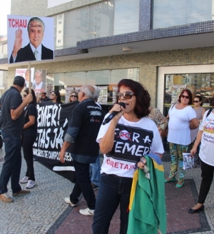 Manifestação aconteceu na Pelinca