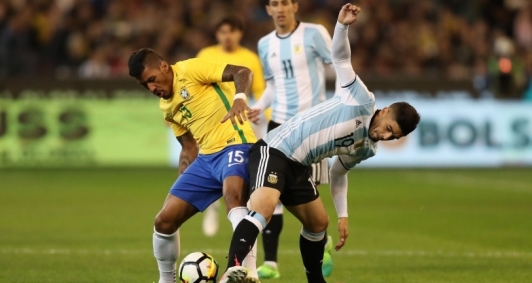 Brasil perde amistoso para Argentina