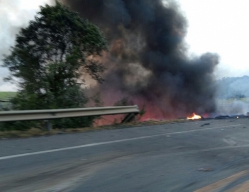 Acidente na BR 101, em Guarapari