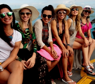 Blogueiras visitaram lugares com potenciais de turismo