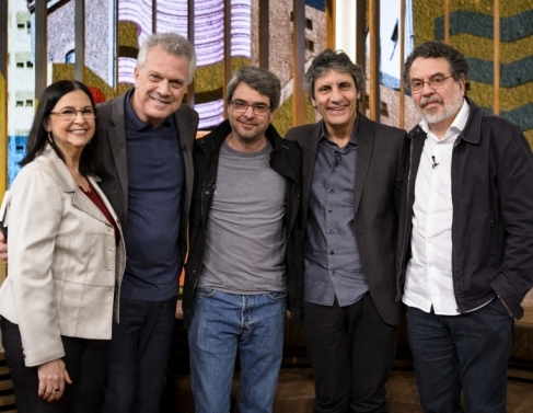 Pedro Bial conversa com Andrucha Waddington e Jorge Furtado