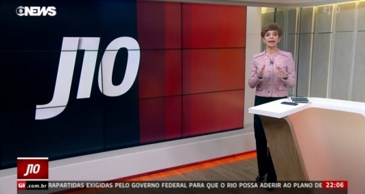 Renata Lo Prete estreia no comando do J10