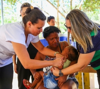 Vacinação no Jardim S. Benedito