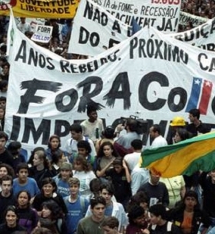 Na Paulista, 750 mil jovens pelo impeachment de Collor