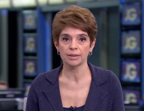 Renata Lo Prete apresentou o JG no lugar de Waack