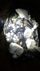 Carro e materiais foram recuperados