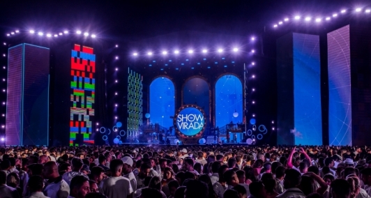 Palco do Show da Virada