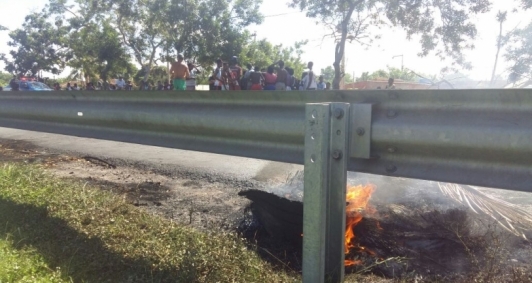 Protesto em Travesso