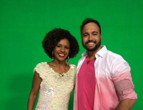 Luciana Barreto e Tiago Alves 