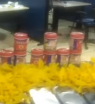 Material do tr�fico apreendido