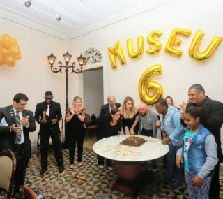 Equipe do Museu se reuniu para comemorar