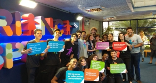 M&uacute;sicos nos bastidores do Crian&ccedil;a Esperan&ccedil;a