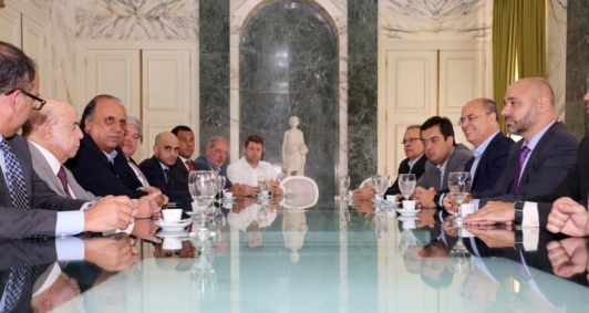 Reunião de transição aconteceu no Palácio Guanabara