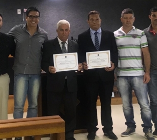 Vandelar e Rodolfo foram diplomados como prefeito e vice de Aperib&eacute;