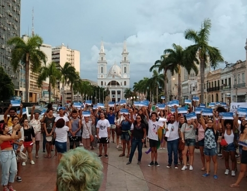 Movimentum, em ato pelo 1 ano da morte de Marielle Franco e Anderson Gomes