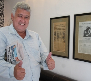 Fred Lima vendia jornais no Centro de Campos