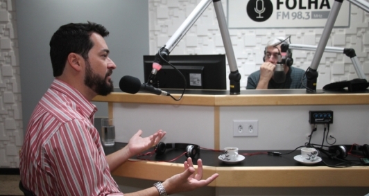 Felipe Knust no Folha no Ar