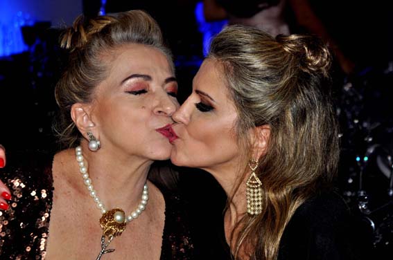 Lia Miriam Aquino Cruz e a filha Graziela, muito amor envolvido