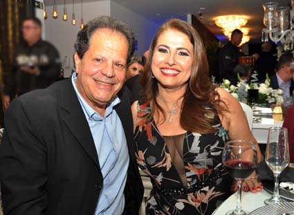 Ralf Boeschenstein e Ana Helena em noite especial