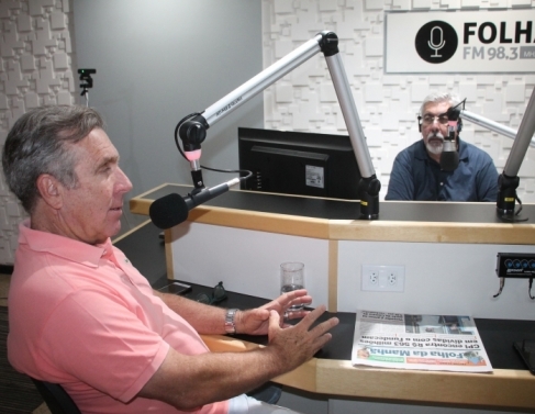 Extenista Carlos Alberto Kirmayr no Folha no Ar 1ª Edição Folha1 Esporte