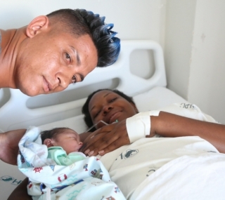 Primeiro beb&ecirc; de 2020 nasceu no HPC