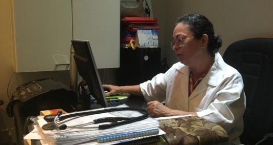 Diretora do Hemocentro, Sandra Chalhub de Oliveira