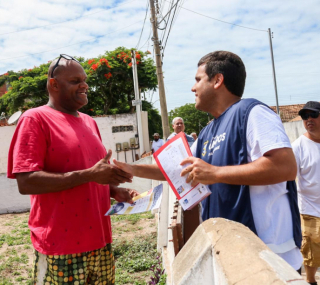 Prefeito participou da a&ccedil;&atilde;o neste s&aacute;bado