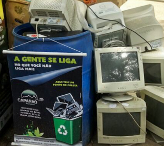 Em parceria com empresa especializada, Prefeitura recebe lixo eletrônico