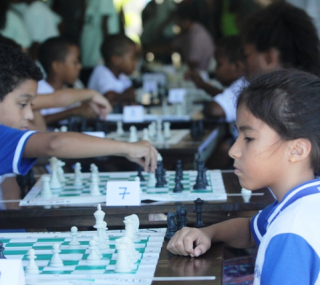 Xadrez é uma das modalidades disponibilizadas, além de basquete, futsal, tênis de mesa, entre outras