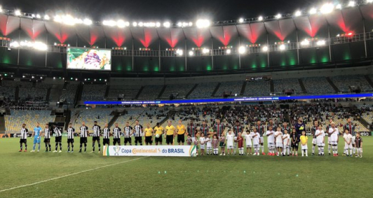 Tricolor venceu o Botafogo-PB por 2 a 0 no Maracan