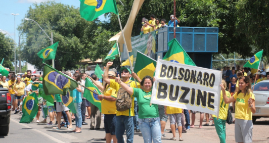 Manifestao pr-Bolsonaro em Campos