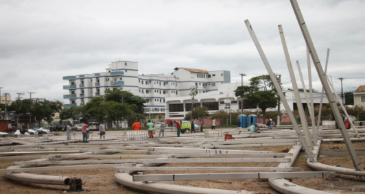 Hospital de Campanha em Campos