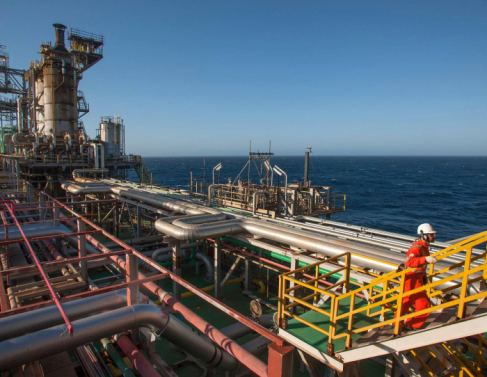 Plataforma de petr&oacute;leo
