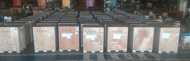 Aparelhos chegaram ao Galeão