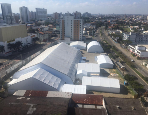 Hospital de Campanha dia 14/06/2020