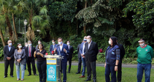 Anúncio do retorno do Campeonato Carioca