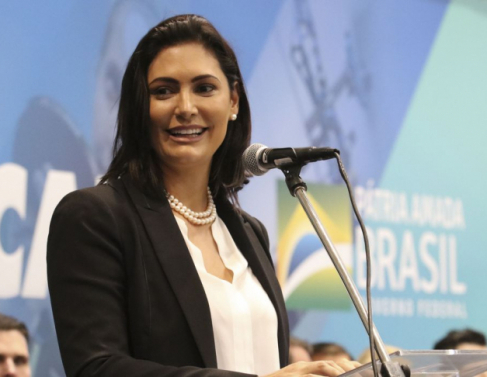 Ex-primeira-dama Michelle Bolsonaro