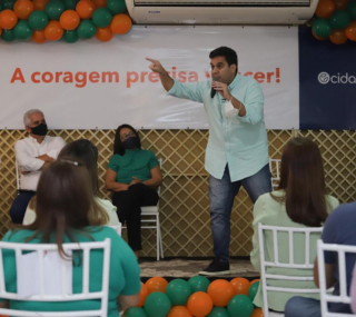 Rafael Diniz em conven&ccedil;&atilde;o do Cidadania