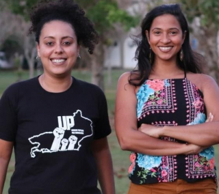 Bruna Machel e Nat&aacute;lia Soares