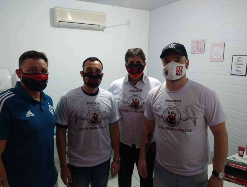 Inaugura��o de consult�rios m�dicos na sede da Fla Campos