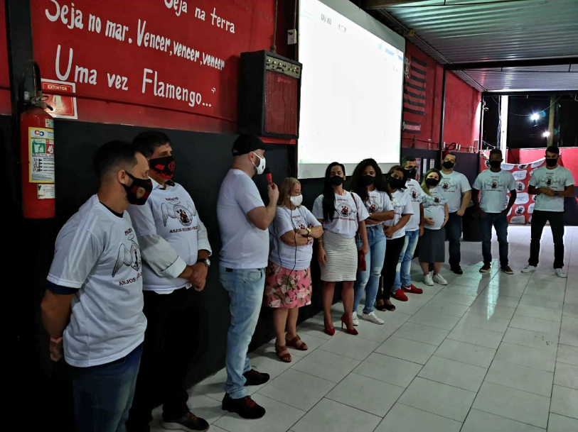Inaugura��o de consult�rios m�dicos na sede da Fla Campos