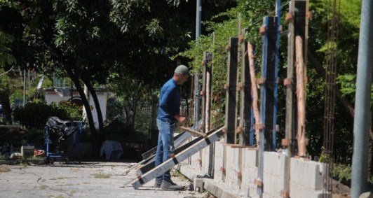 Cercamento da Par&oacute;quia S&atilde;o Benedito