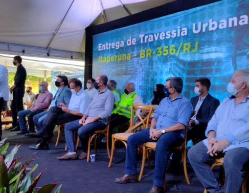 Ministro Tarc�sio Freitas em visita ao Norte e Noroeste Fluminense