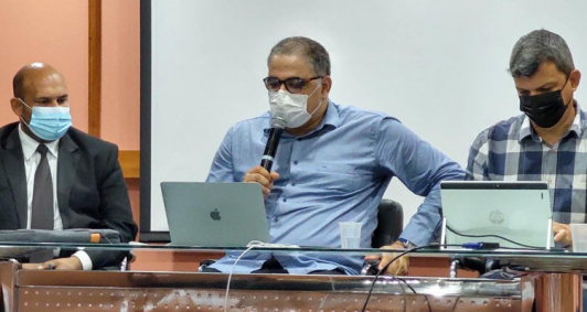 Reunião do Gabinete de Crise