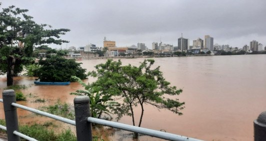 Cheia do rio Para�ba do Sul (Fotos: M�rio S�rgio Junior)