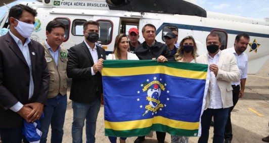 Bolsonaro visita regio (Foto: Divulgao)