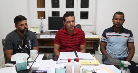 Juninho Virgílio, Fábio Ribeiro e Leon Gomes
