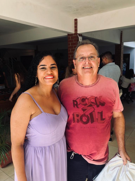 Giselle e Paulo Salgueiro