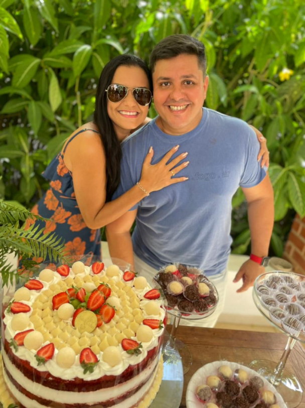 Prefeita de CM,Geane Vincler e Cristiano mello