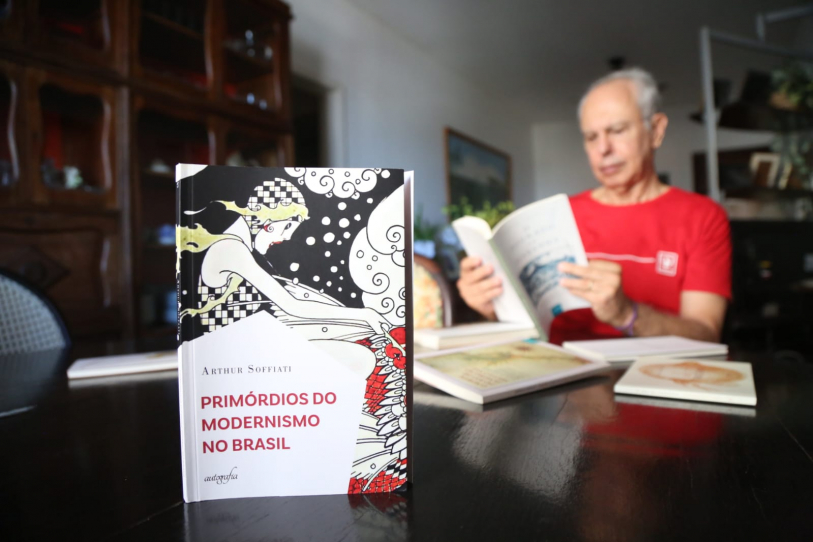Obra mais recente de Soffiati fala sobre a Semana de Arte Moderna de 1922